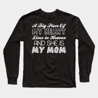 She is my mom Long Sleeve T-Shirt